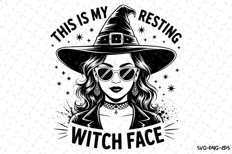 Witch face Svg | Halloween Svg | Svg Cut Files