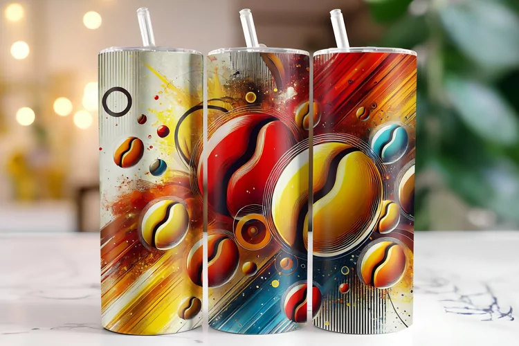Balls Tumbler Wrap | Sublimation | Tumblers