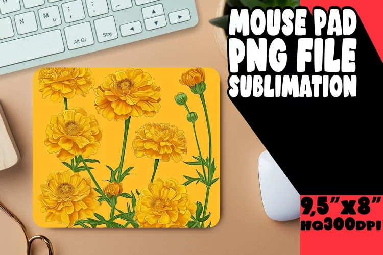 Fresh and Colorful Mouse Mat