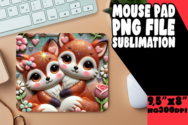UNIQUE mouse PAD Playful Design, Cupid