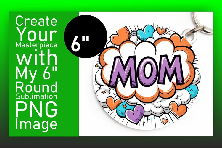 Mothers Day Round Sublimation Selection