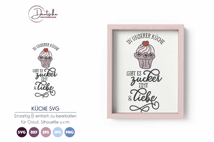 Unserer Küche SVG | Kuchen SVG