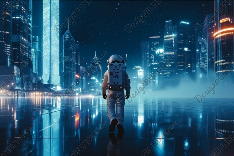 Astronaut Clipart Image 10