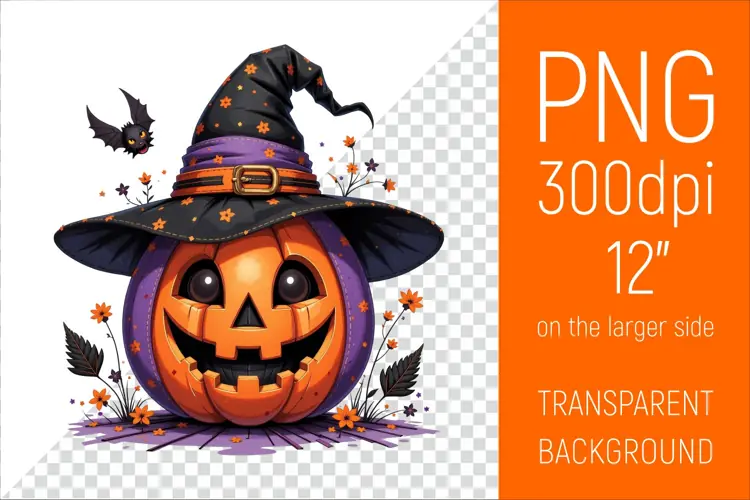 Halloween Pumpkin Clipart |Halloween Party Design