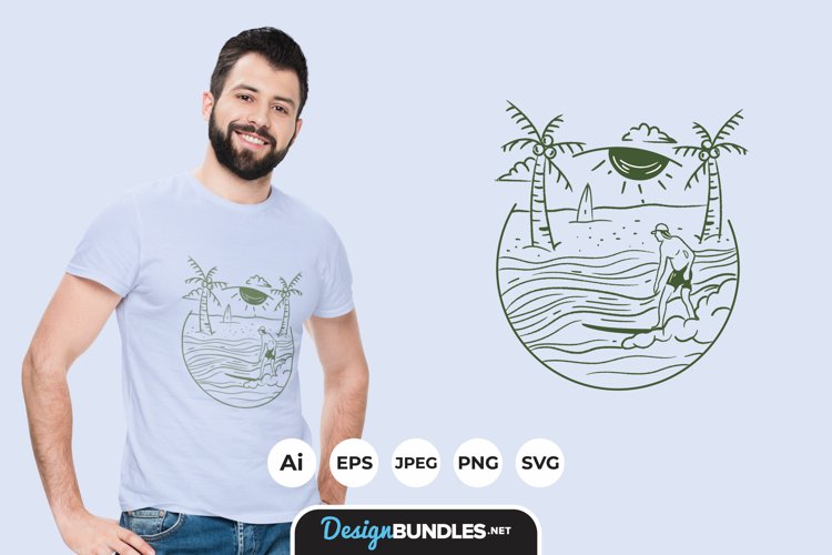 Beach Sublimation Design Image 22