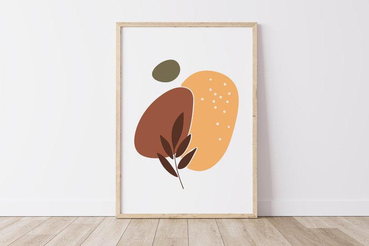 Boho Abstract PRINT, Abstract Wall Art, Minimal Print example image 1