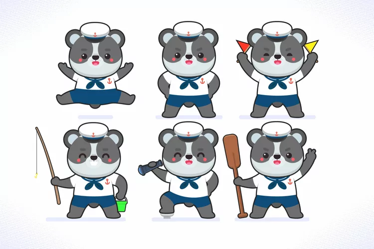 Animals Sailors Characters
