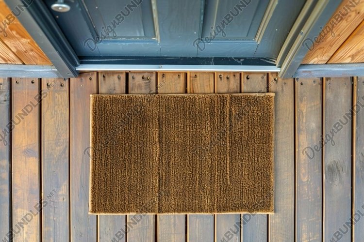 doormat mockup Front door mat