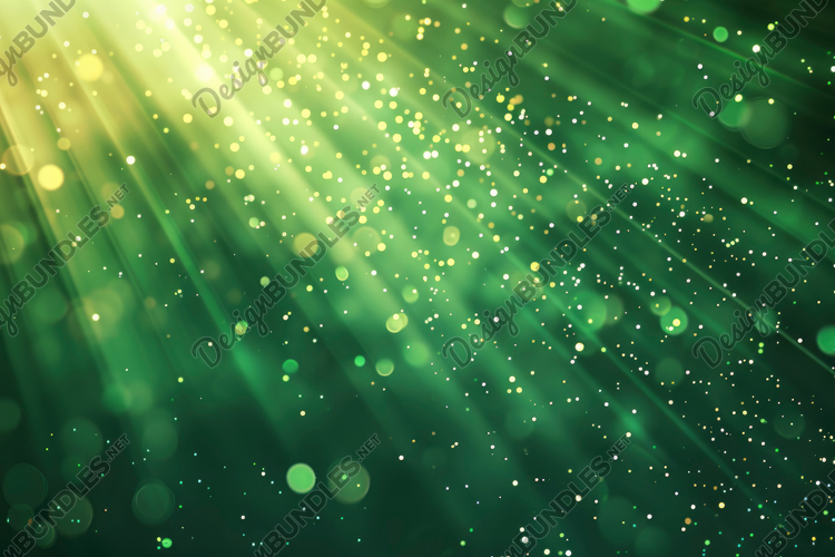 Green and Gold Light Background Wallpaper