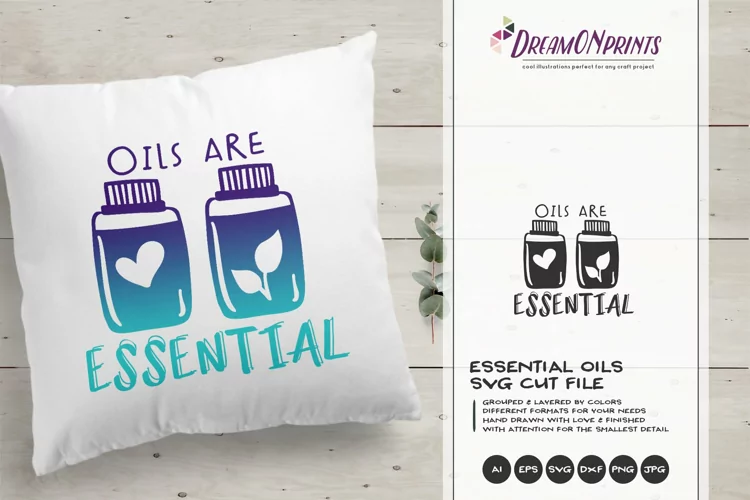 Oils Are Essential SVG | Funny Essential Oil SVG