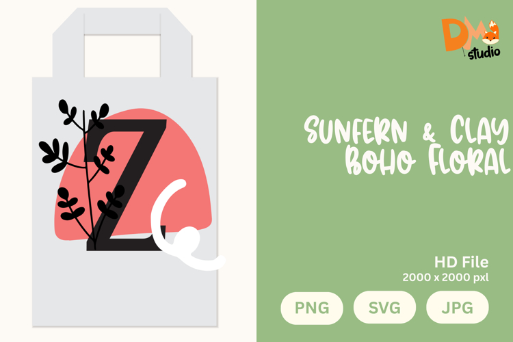 Floral Letter Svg Image 24
