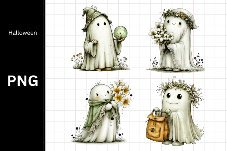 Halloween PNG, Ghost PNG, Fall PNG