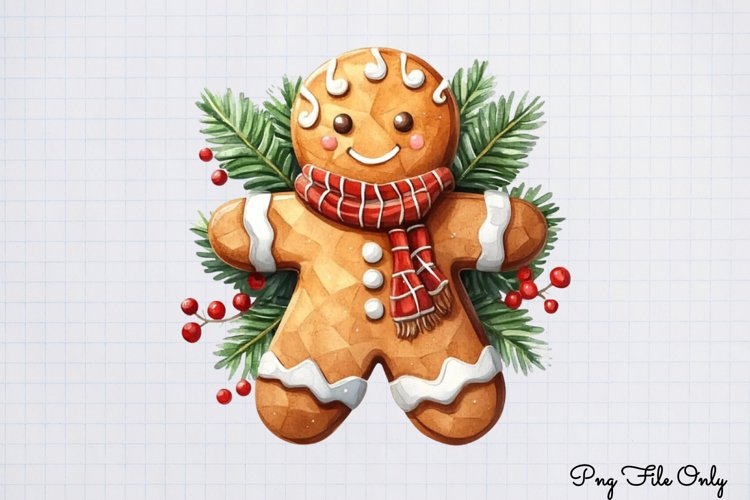 Gingerbread Clipart Image 17