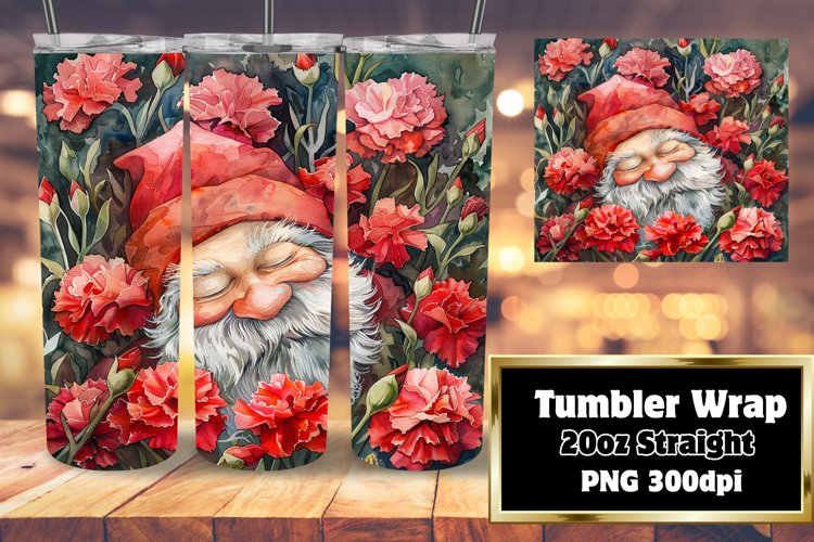 Summer Bloom Sublimation Tumbler Wrap 20oz