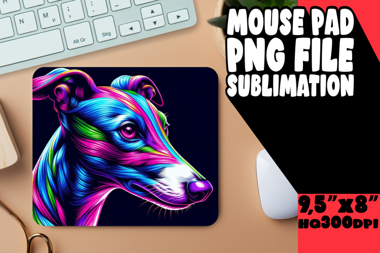Cozy MOUSE MAT Creative Sublimation, Dog