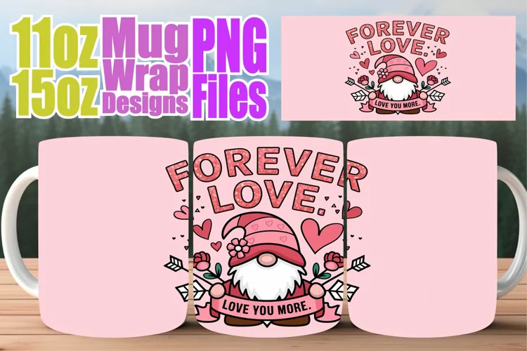 Beautiful day sublimation 11oz 15oz mug wrap, Valentines