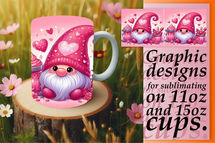 Whimsical Gnome Theme Cups