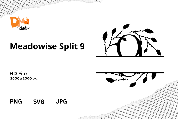 Floral Monogram Letter Svg Image 8