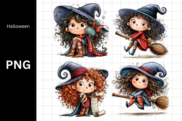 Halloween PNG, Witch PNG, Fall PNG