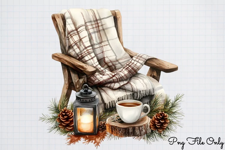 Cozy Christmas Clipart PNG