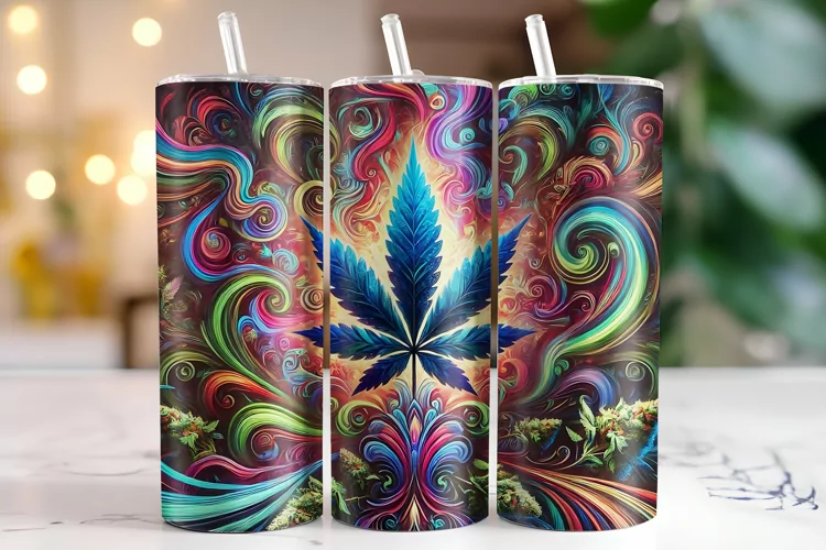 Marijuna Tumbler Wrap | Sublimation | Tumblers