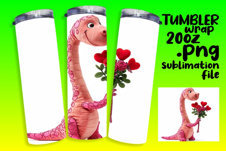 Tumbler Love with Dino Duo