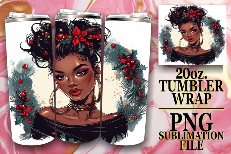 Christmas Tumbler Wrap Image 3