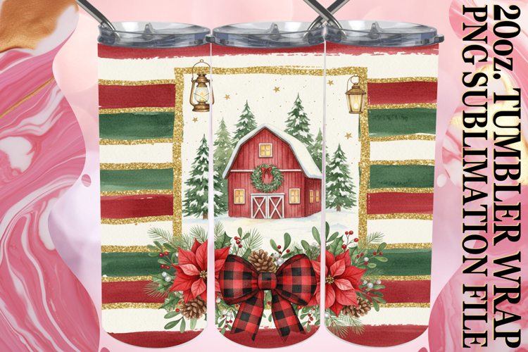Christmas Tumbler Wrap Image 14