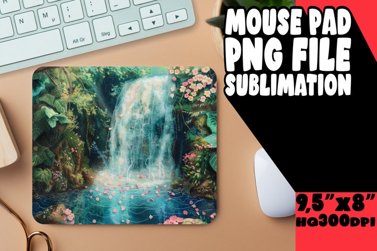Exquisite 3D Mouse Pad Sublimation Summer