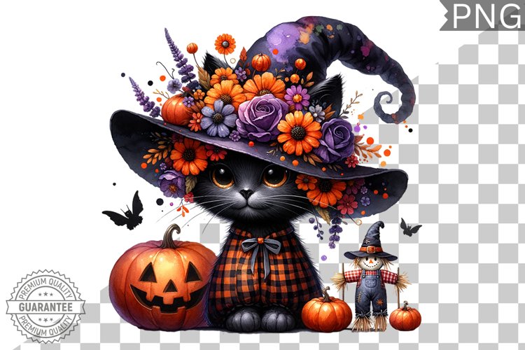 Halloween Cat Clipart Image 2
