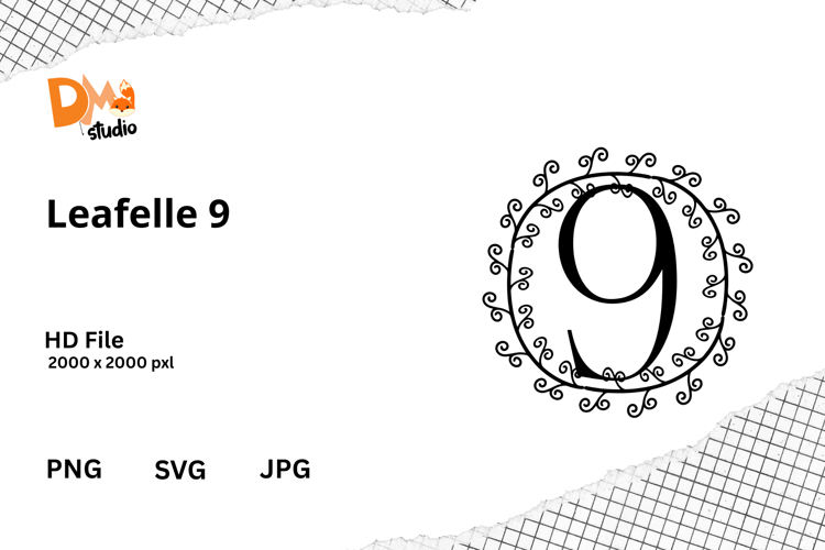 Floral Monogram Letter Svg Image 18