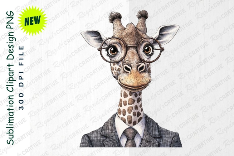 Giraffe Clipart Image 23
