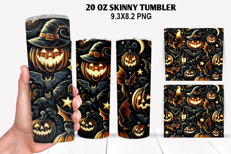 Halloween Tumbler Wrap Image 23