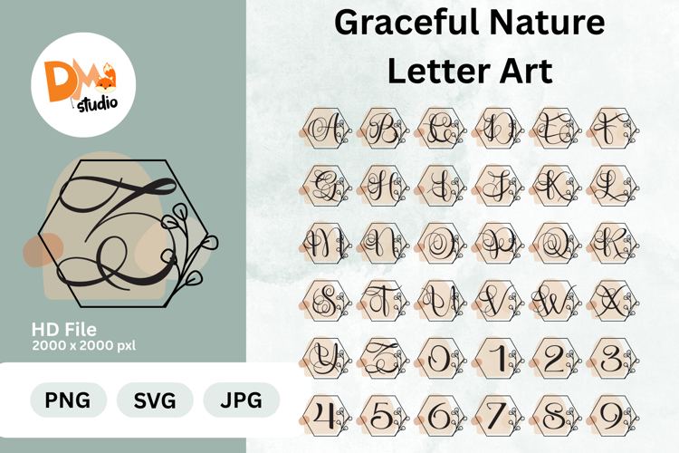Nature Alphabet Image 18