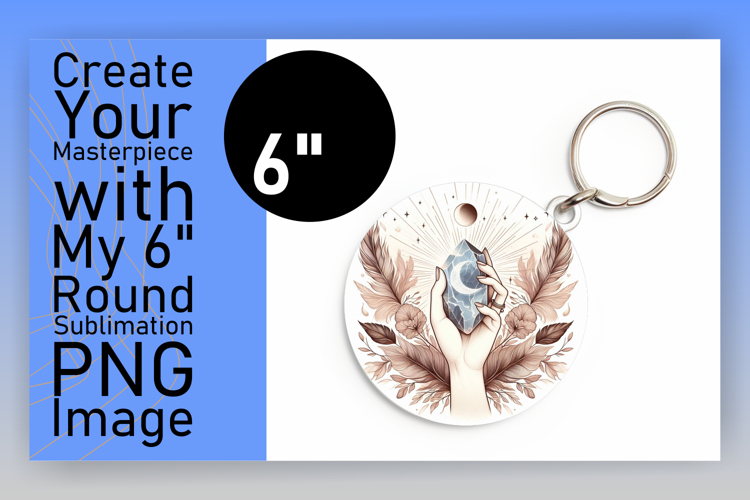 Charming Circle Design for Sublimation , Mystic