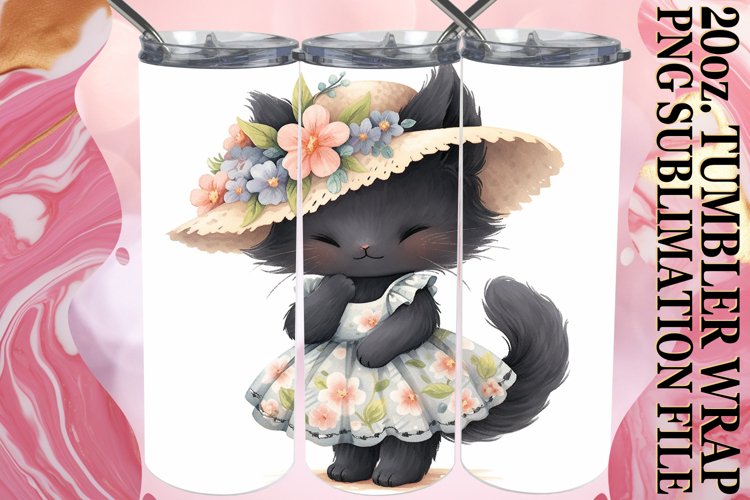 Cat Watercolor Image 7