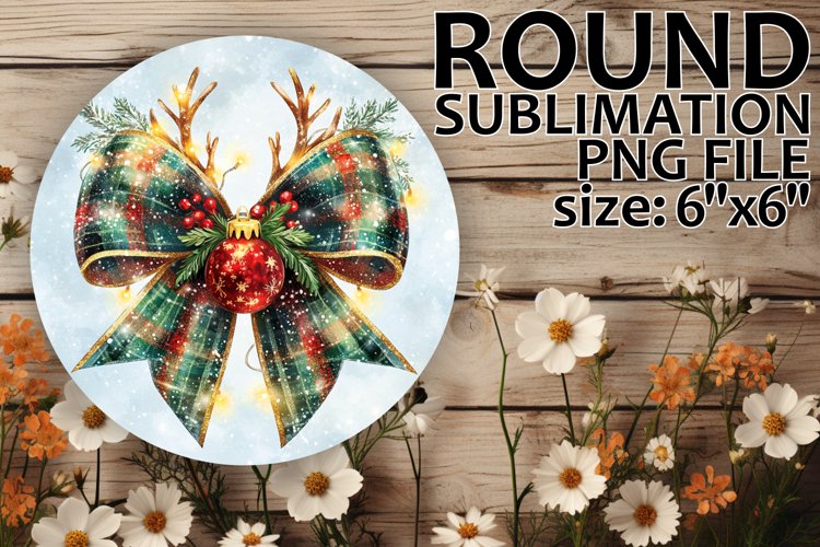 Christmas Bow Clipart Image 11
