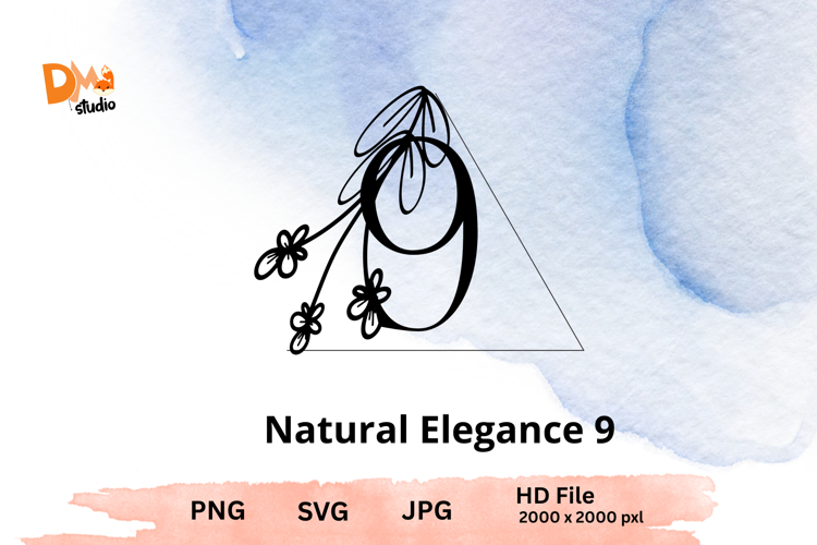 Natural Elegance Monogram