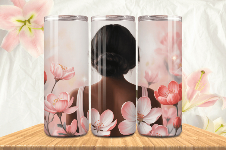 Black Girl Magic Black Woman Positive mind 20oz Tumbler wrap