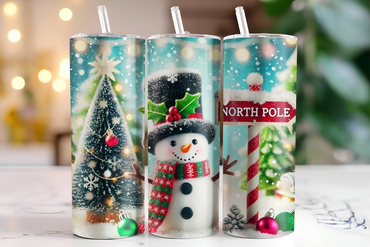 Christmas Tumbler Wrap Image 9
