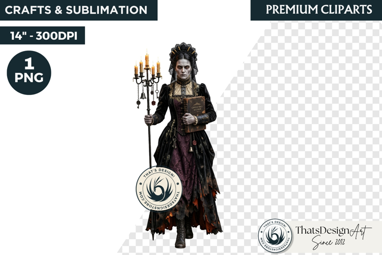 Harvest of Haunt Halloween Gothic Character RPG PNG Clipart