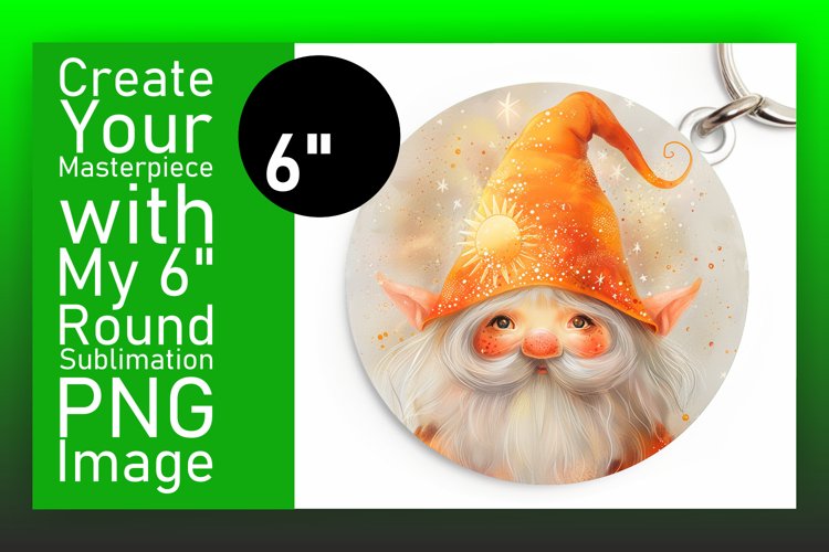Cute Gnome Clipart Image 6