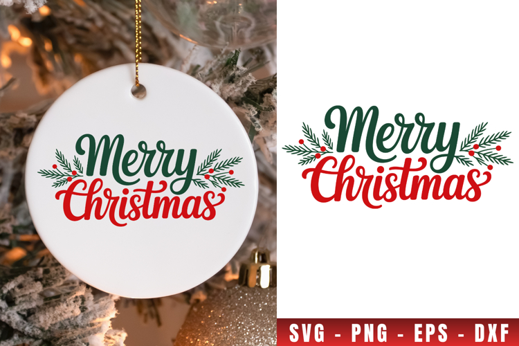 Funny Christmas Ornament Svg