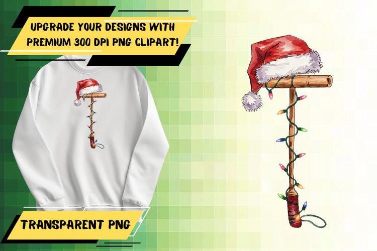 Unique PNG Template for Tote Bag Sublimation , Christmas