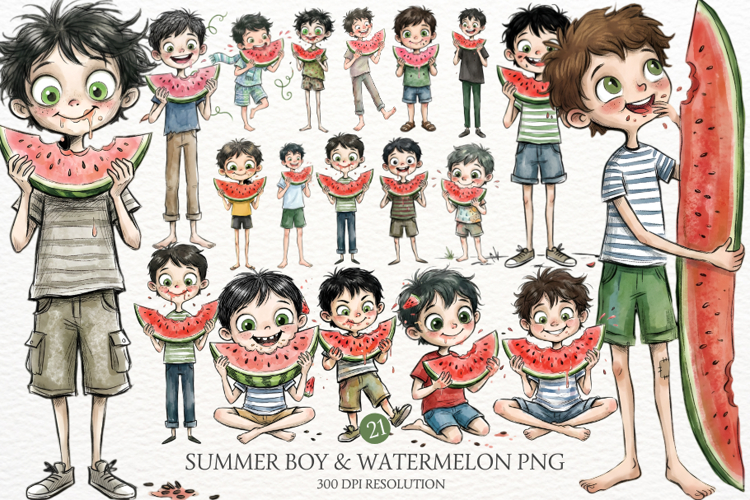 Cute Summer Clipart Image 13