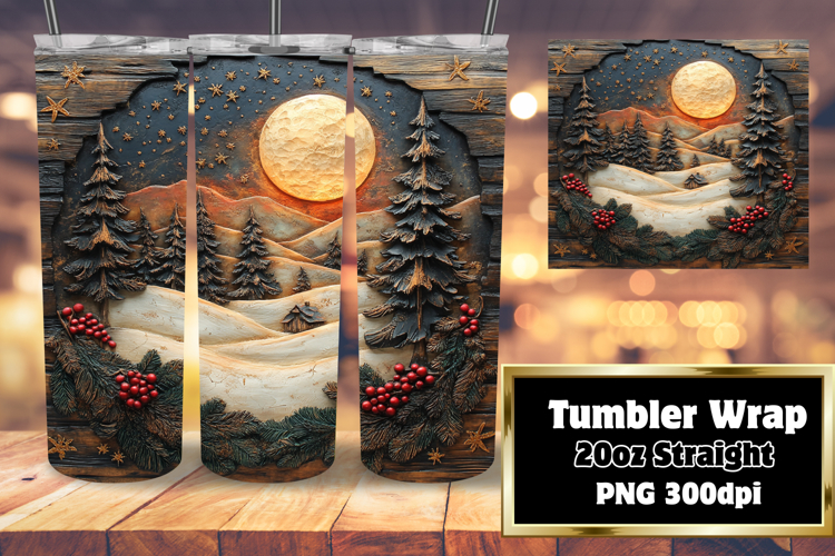 20oz Tumbler Artwork for Every Occasion , Christmas
