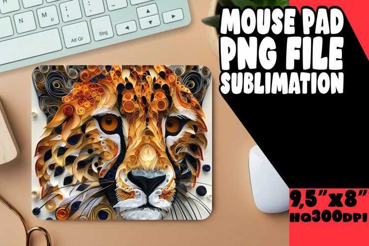 Meow Masterpiece 3D Mouse Pad - Cat Lover