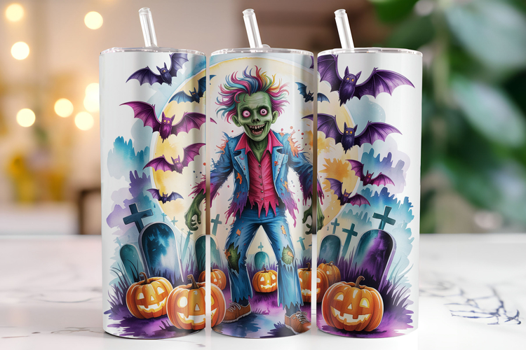 Happy Halloween Tumbler Wrap | Sublimation | Tumblers