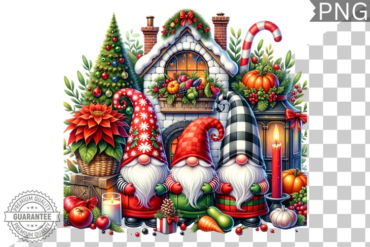 Christmas Gnome Clipart Image 19