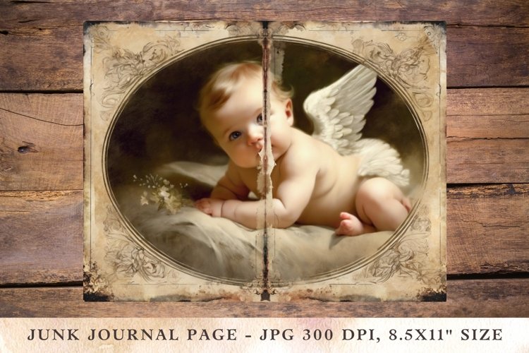 Printable Junk Journal Pages baby 11